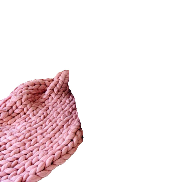 Koc Pleciony Wzór Miękki i Elegancki Akcent na Kanapę