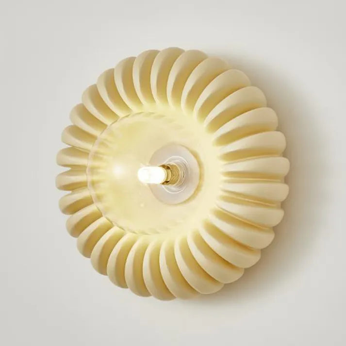 Unikalna Żywiczna Lampa Ścienna Artystyczne Wzornictwo i Nastrojowe Światło