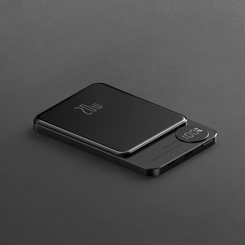 Magnetyczna Powerbank 15W z Ładowaniem