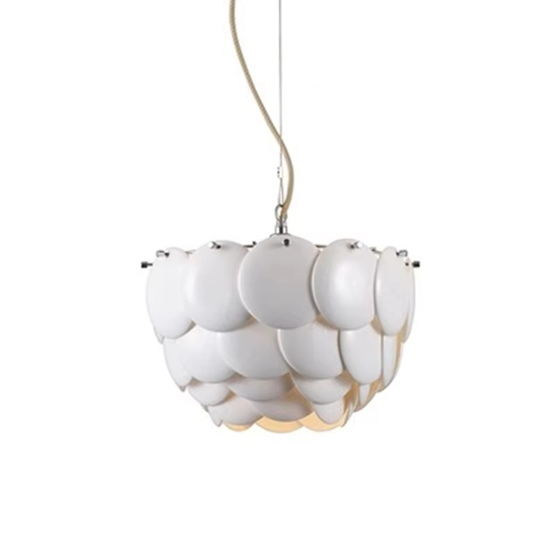 Luksusowy ręcznie robiony żyrandol ceramiczny