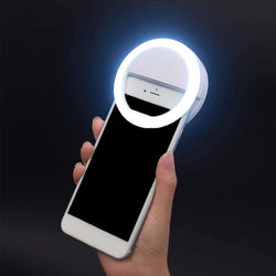 Selfie Ring z Wbudowanym Ładowaniem – Perfekcyjne Ujęcia