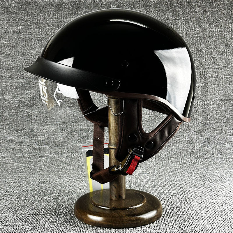 Miejski Kask na Choppera z Minimalistycznym Designem