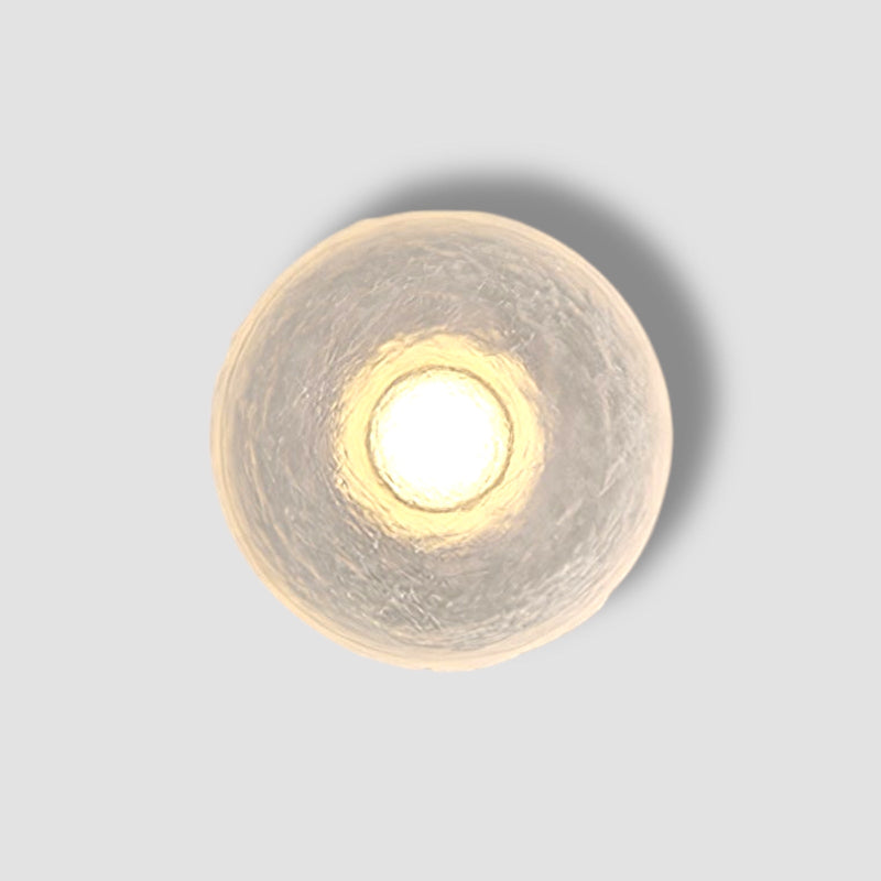 Żywiczna Lampa na Ścianę o Artystycznym Charakterze