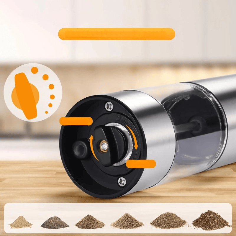 Luksusowy Młynek z Podświetleniem LED