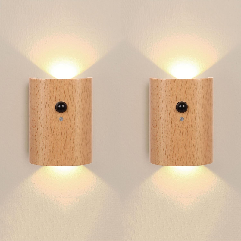 Weno - LED Wandlamp Energooszczędna Lampa Ścienna LED z Detektorem Ruchu dla Bezpieczeństwa i Komfortumet Bewegingssensor