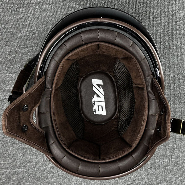 Miejski Kask na Choppera z Minimalistycznym Designem