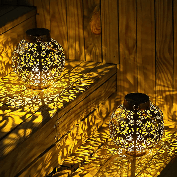 Lampa ogrodowa zasilana energią słoneczną