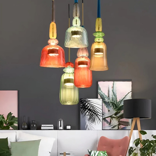 Wielobarwna Lampa Wisząca, która Wprowadzi Radość i Energii do Twojego Domu