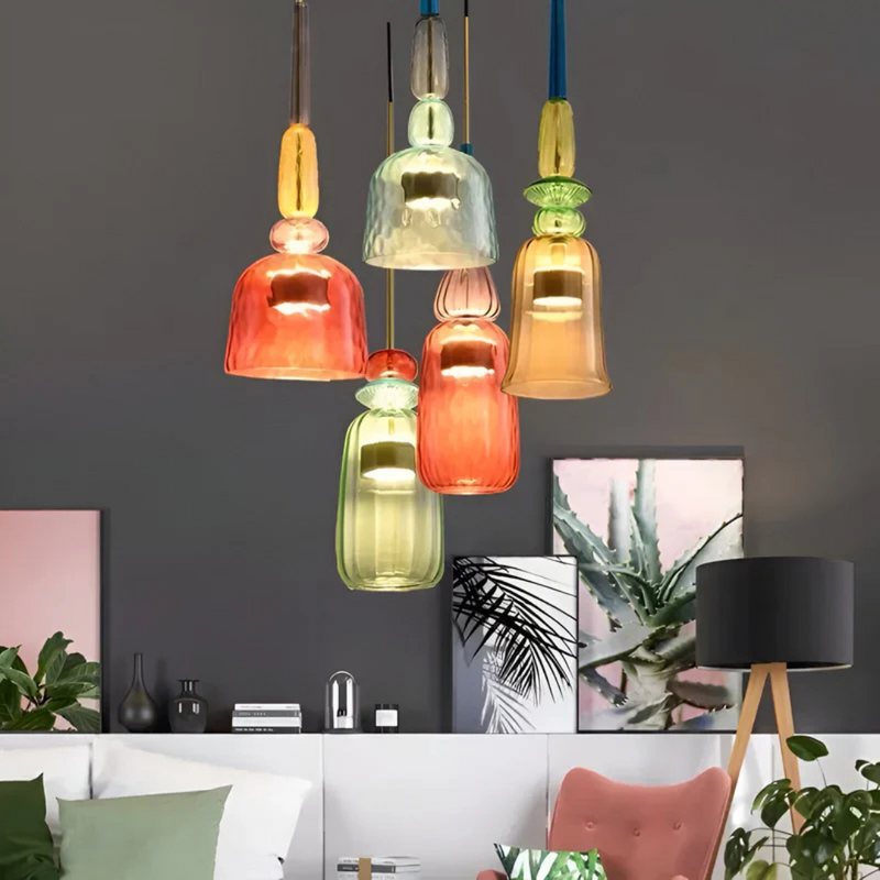 Wielobarwna Lampa Wisząca, która Wprowadzi Radość i Energii do Twojego Domu