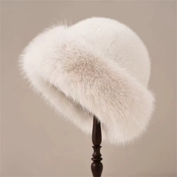 Elegancka Futrzana Czapka