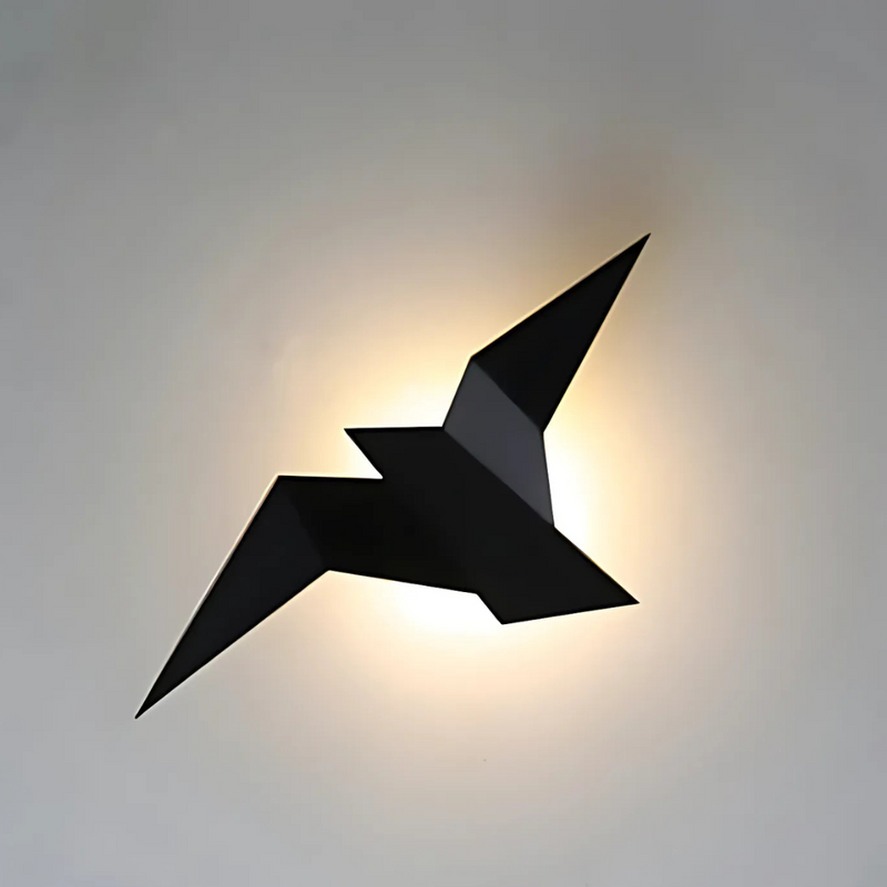 Dekoracyjna Lampa Ścienna z Inspiracją Origami
