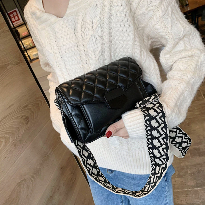 Wyrafinowana Torebka Crossbody z Regulowaną Rączką