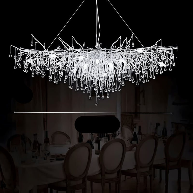 Klasyczny Żyrandol Kryształowy w Stylu Glamour