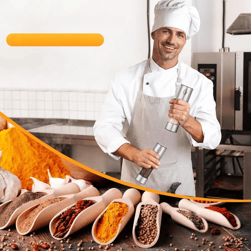 Luksusowy Młynek z Podświetleniem LED