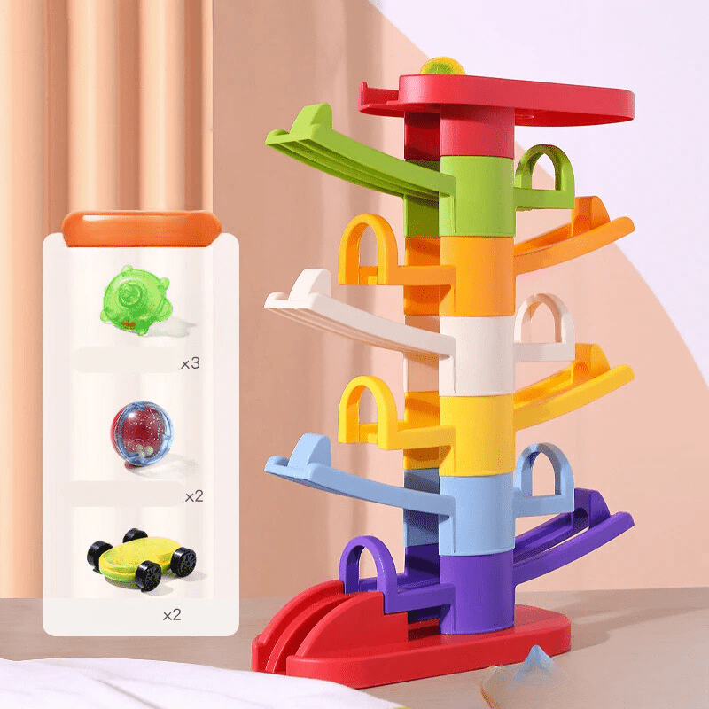 Samochody i Kolorowe Piłki do Układania