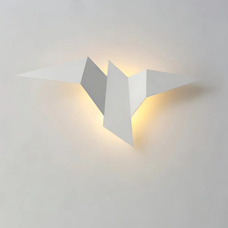 Dekoracyjna Lampa Ścienna z Inspiracją Origami