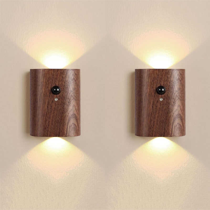 Weno - LED Wandlamp Energooszczędna Lampa Ścienna LED z Detektorem Ruchu dla Bezpieczeństwa i Komfortumet Bewegingssensor