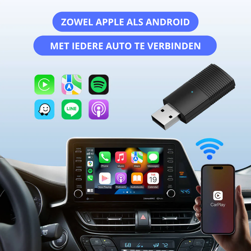 Bezprzewodowe Połączenie Apple/Android przez Bluetooth