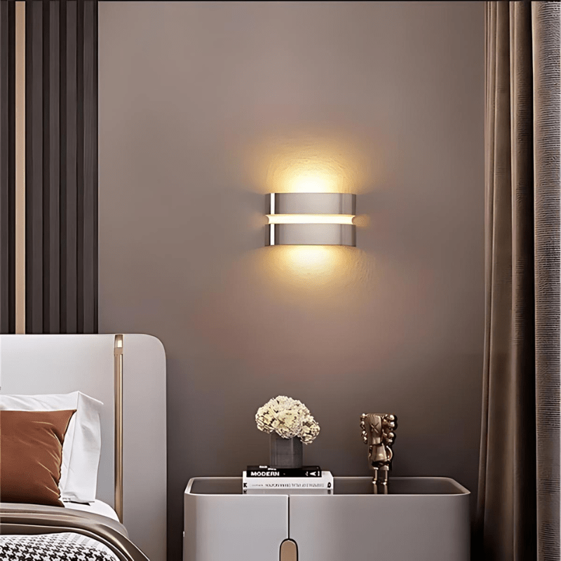 Trwała lampa ścienna LED do ogrodu i na taras