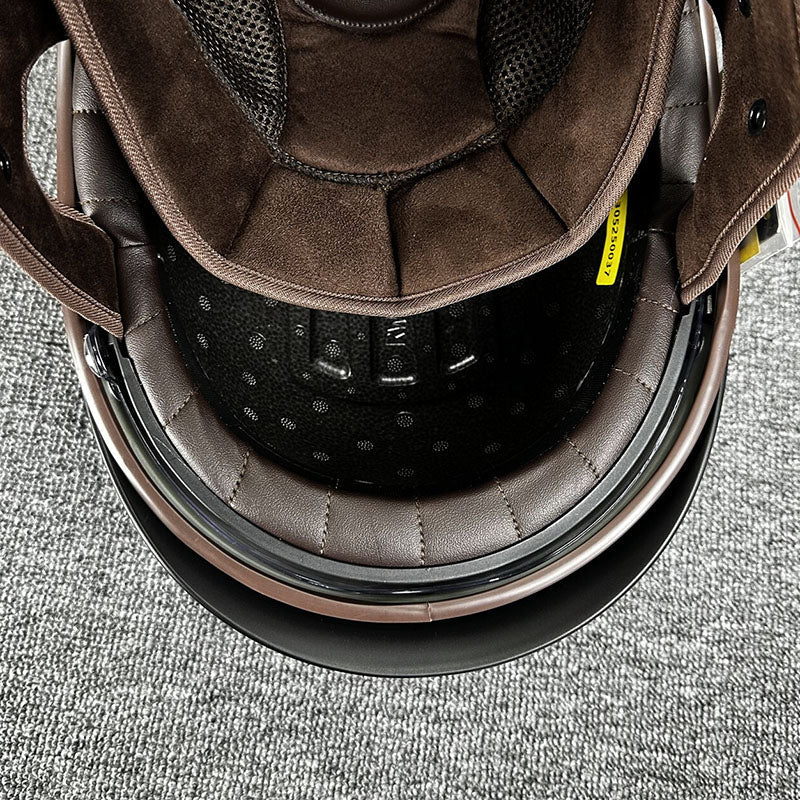 Miejski Kask na Choppera z Minimalistycznym Designem