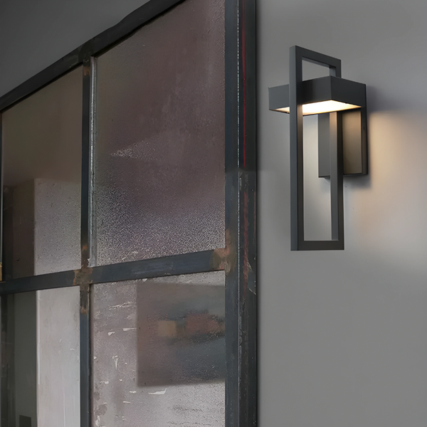 Wodoodporna Lampa Ścienna LED do Zastosowań Zewnętrznych