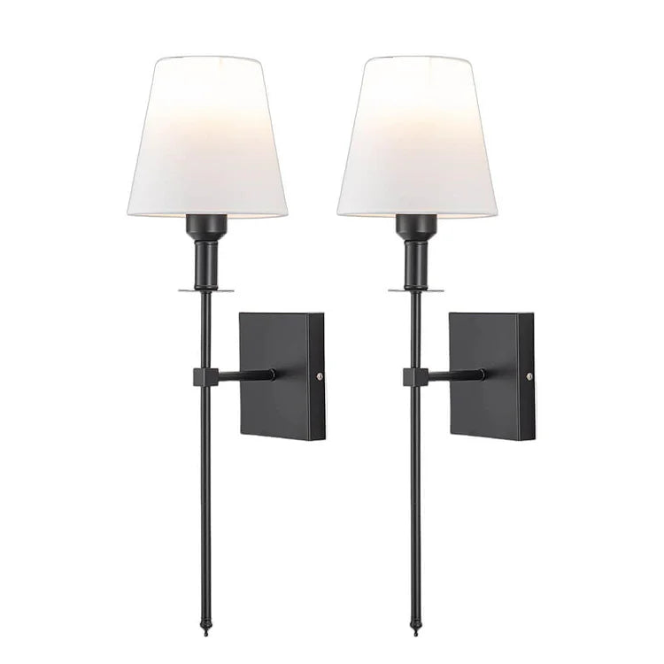 (2 sztuki) Przewodowa lampa ścienna 8