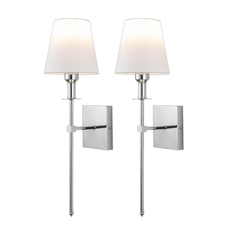 (2 sztuki) Przewodowa lampa ścienna 9