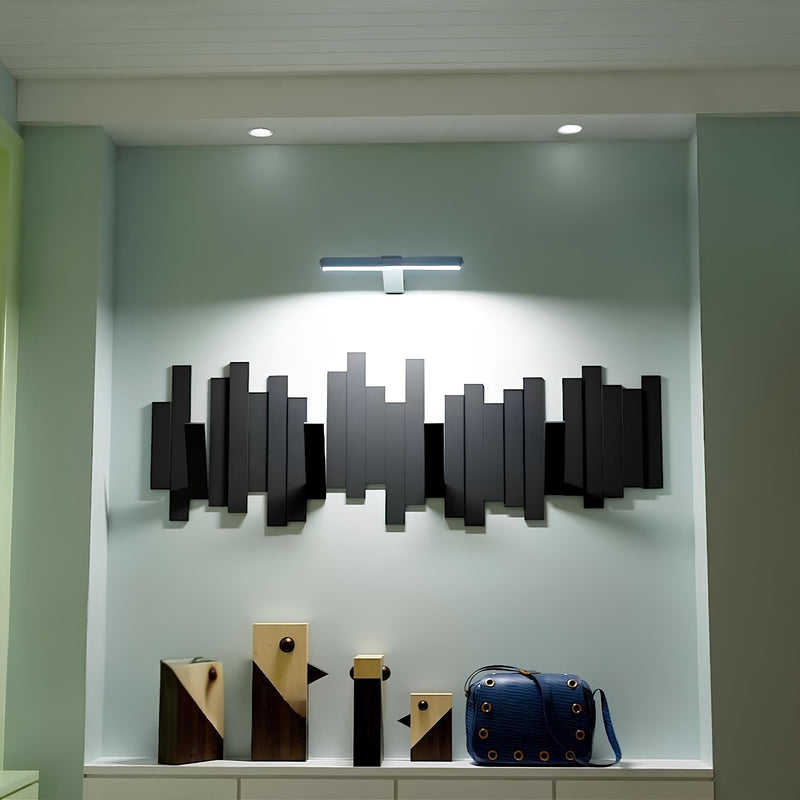 Oświetlenie obrazów z funkcją ładowania elegancka lampa ścienna