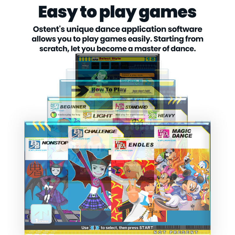 Interaktywna Mata Taneczna do Zabawy w Domu