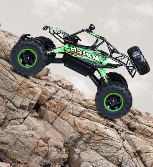 Wytrzymały monster truck zdalnie sterowany na terenowe przygody