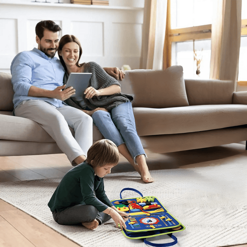 Stylowy komplet Montessori dla małych odkrywców i konstruktorów