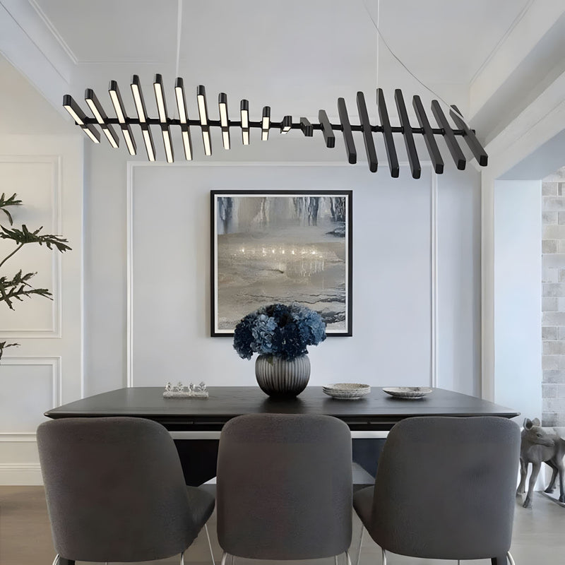 Minimalistyczny Żyrandol z Nowoczesnym Designem