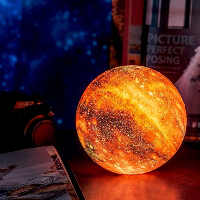 Bezprzewodowa Lampa Księżycowa Kosmiczna Atmosfera