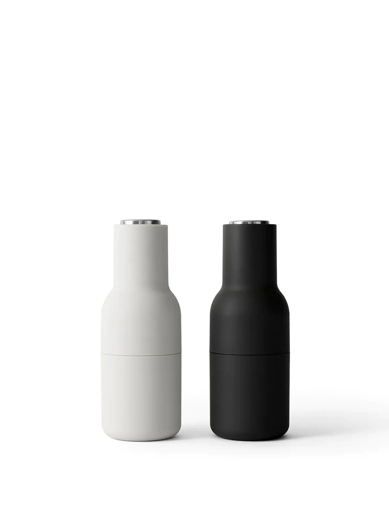 Młynki Bottle nowoczesne akcesoria kuchenne od Audo Copenhagen!
