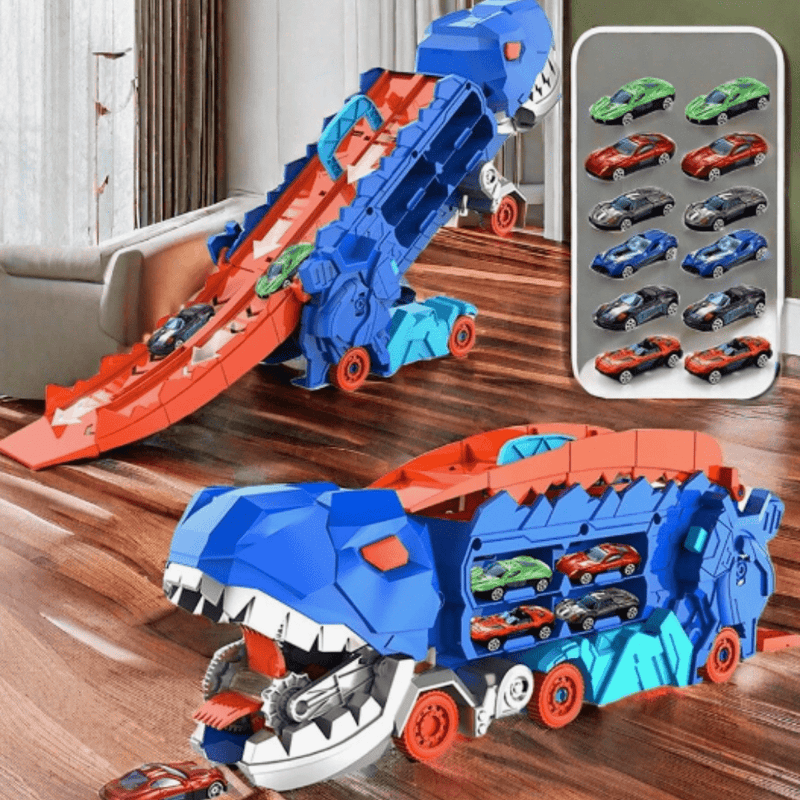Dino Adventure Truck Unikalny transformowalny zestaw do zabawy bez końca