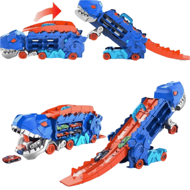 Dino Adventure Truck Unikalny transformowalny zestaw do zabawy bez końca