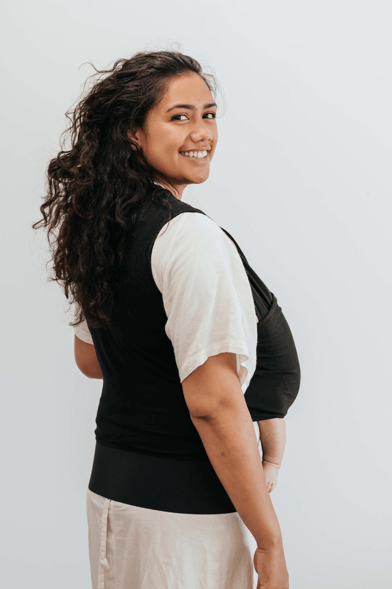 Komfortowe Nosidełko dla Dziecka z Kieszonką na Telefon