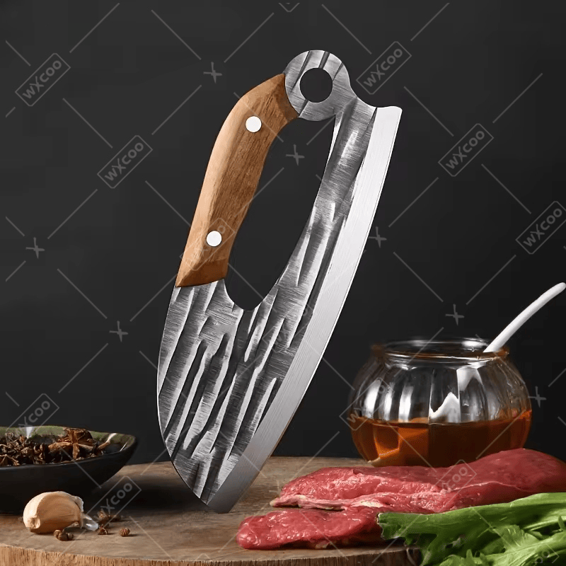 Nóż szefa kuchni z pełnym ostrzem precyzja i trwałość każdego dnia