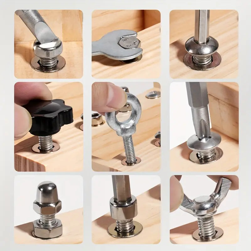 Interaktywna tablica Montessori Ucz się i baw z kolorowymi światłami