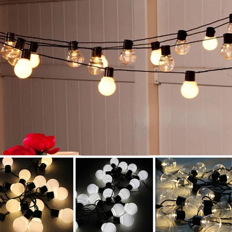Elegancka girlanda LED, która rozświetli każdą przestrzeń na świeżym powietrzu!