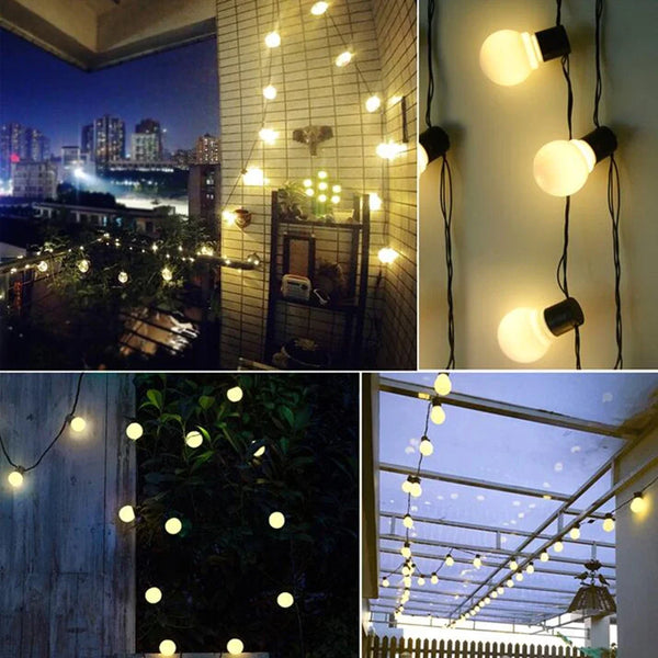 Elegancka girlanda LED, która rozświetli każdą przestrzeń na świeżym powietrzu!