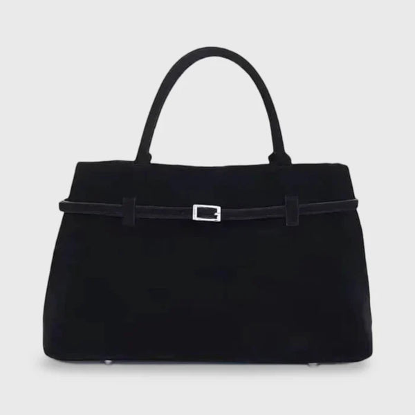 Luxe Modna Torebka na Ramię z Zamszu