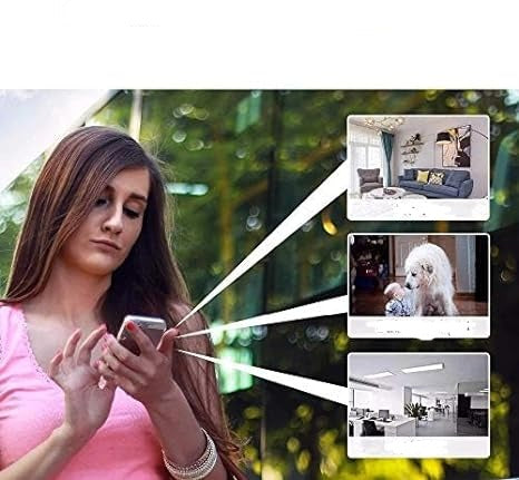 Domowa Kamera Monitorująca HD z Funkcją Alarmu i Nocnego Podglądu