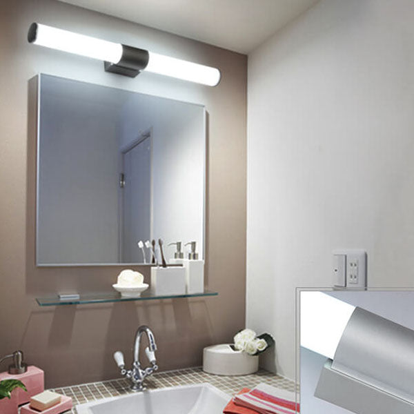 Cylindryczna Lampa z Efektem Lustra do Nowoczesnych Wnętrz