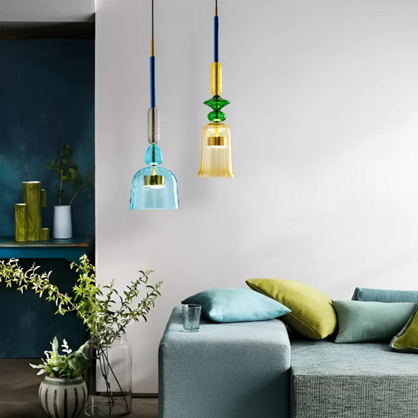 Wielobarwna Lampa Wisząca, która Wprowadzi Radość i Energii do Twojego Domu