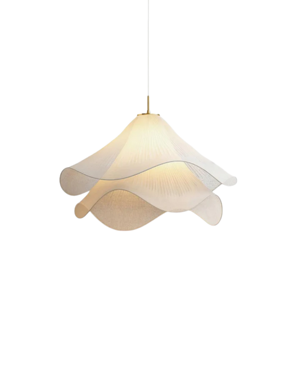 Romantyczna Lampa Wisząca LED z Kwiatowym Motywem