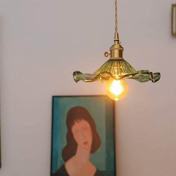 Harmonia kwiatów i światła lampa hibiskusowa