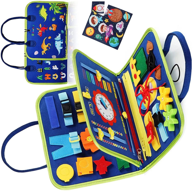 Stylowy komplet Montessori dla małych odkrywców i konstruktorów