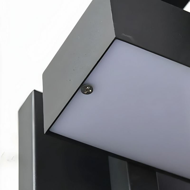 Wodoodporna Lampa Ścienna LED do Zastosowań Zewnętrznych