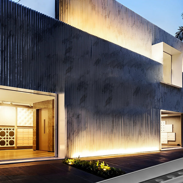 Nowoczesna Lampa LED do Oświetlenia Elewacji z Kierunkowym Światłem